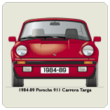 Porsche 911 Carrera Targa 1984-89 Coaster 2